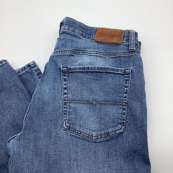 Lucky Brand Mens 221‎ Straight Jeans Size 34 x 30 (Actual 34 x 28.5) - Picture 1 of 9